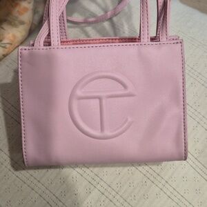 Pink Telfar Small Bag